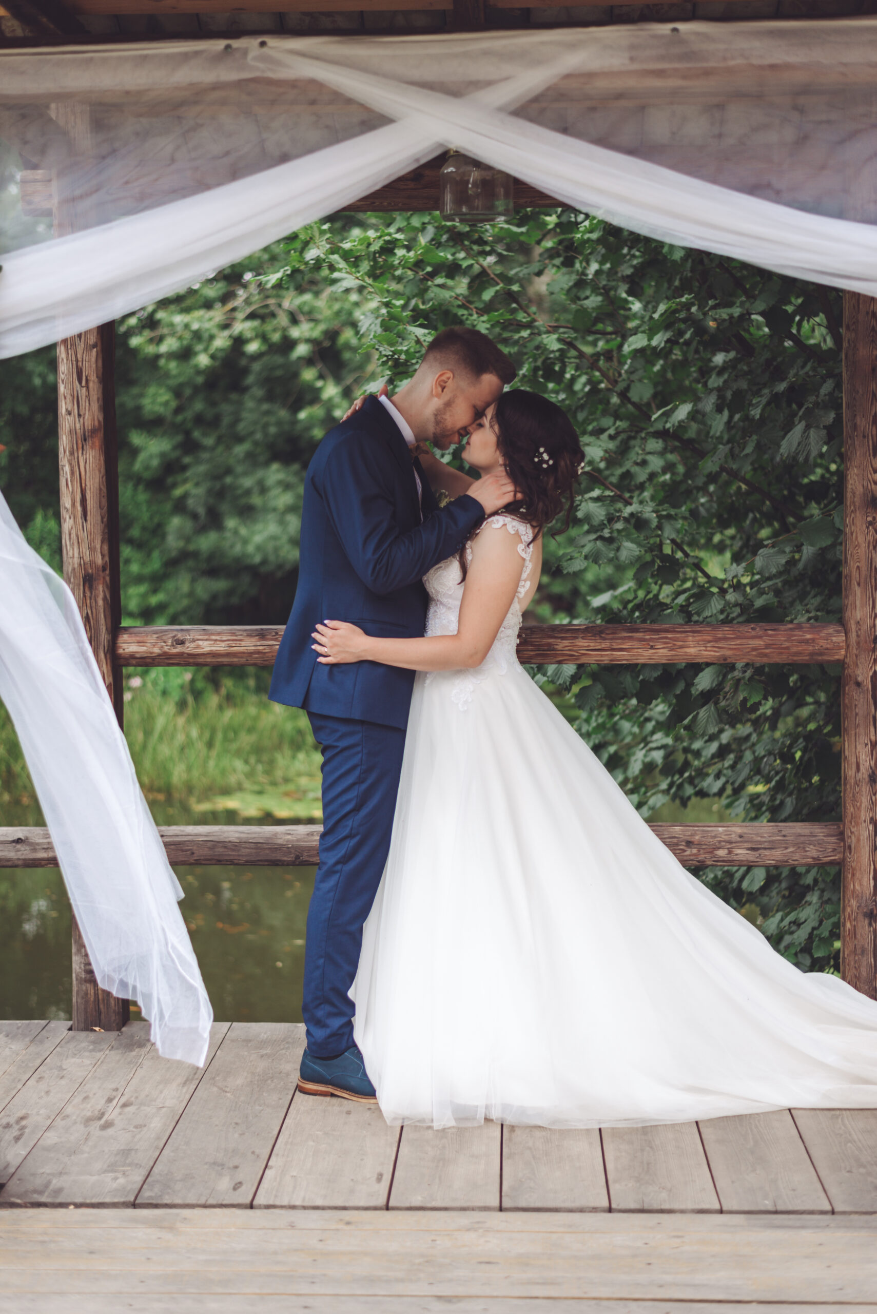 Svatební příběh nevěsty a ženicha