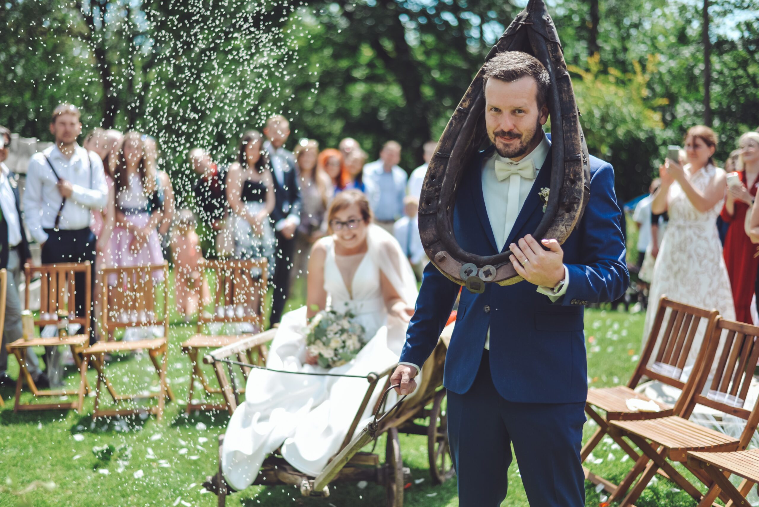 Reportážní svatební fotografie